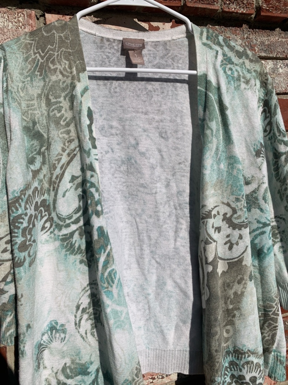 Chico’s Open Cardigan